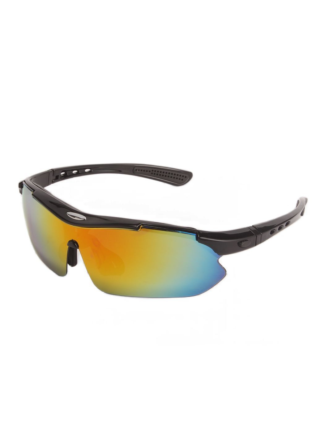 Захисні окуляри тактичні black 0089 з поляризацією 5 лінз One siz+ Oakley (280826715)