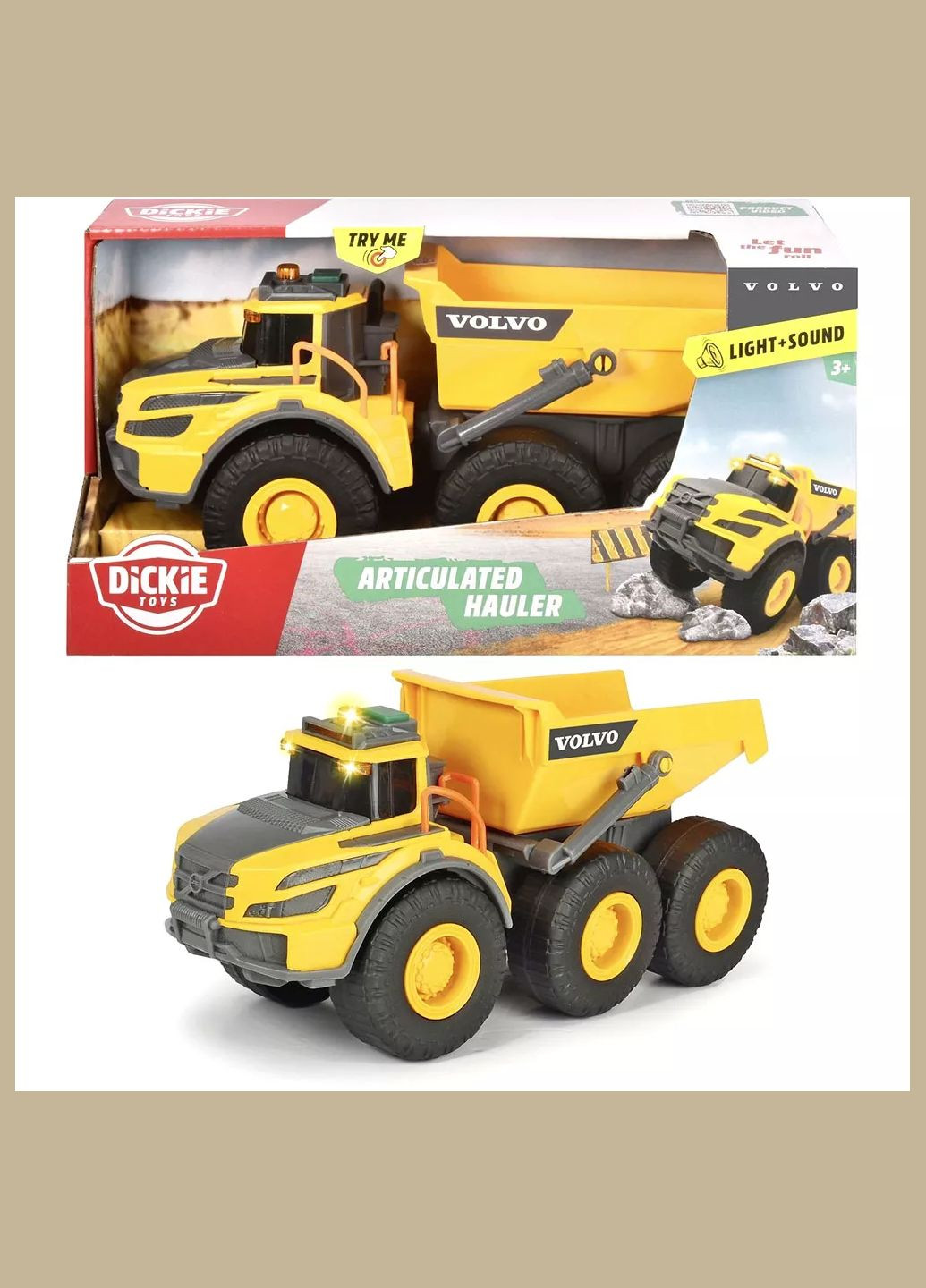 Машинка Самосвал Вольво (3723007) Dickie toys (330058592)