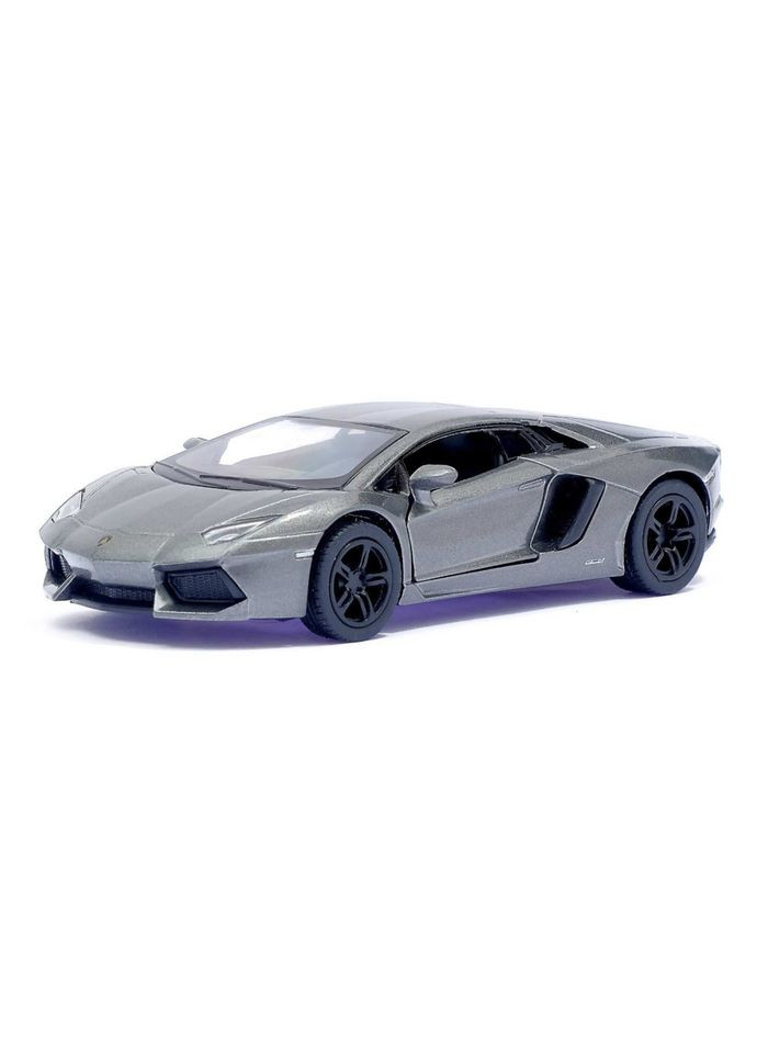 Автомодель легковая LAMBORGHINI AVENTADOR LP 700-4, 5" KT5355W, 1:38 (Серый) No Brand (330134953)