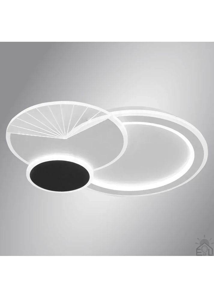 Смарт люстра управляемая светодиодная COMETA 3R 90 Вт 540x420x60 мм Белая ESLLSE (365651744)