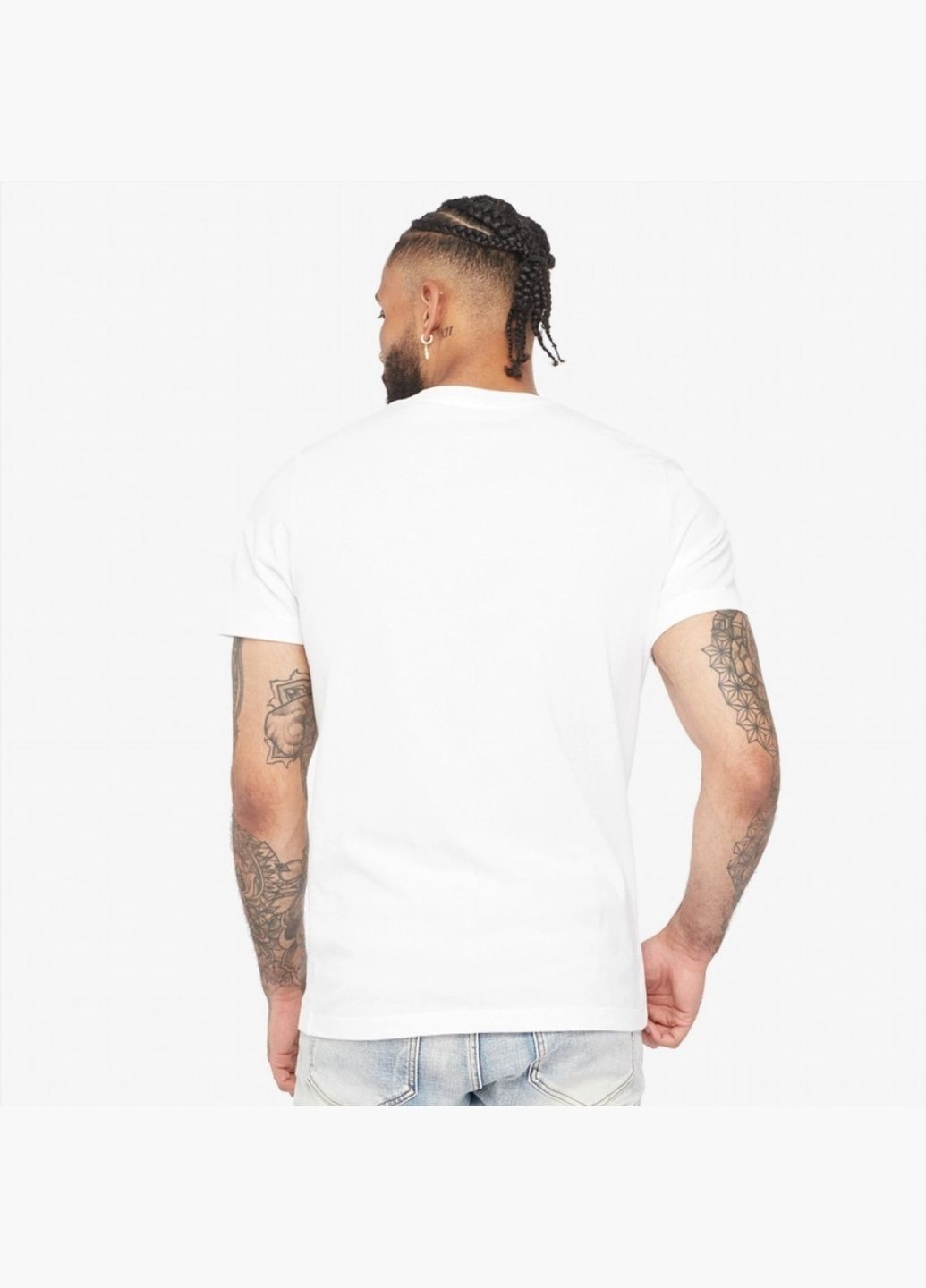 Белая мужская футболка liverpool 22/23 crest ss tee white dm3482-100 Nike