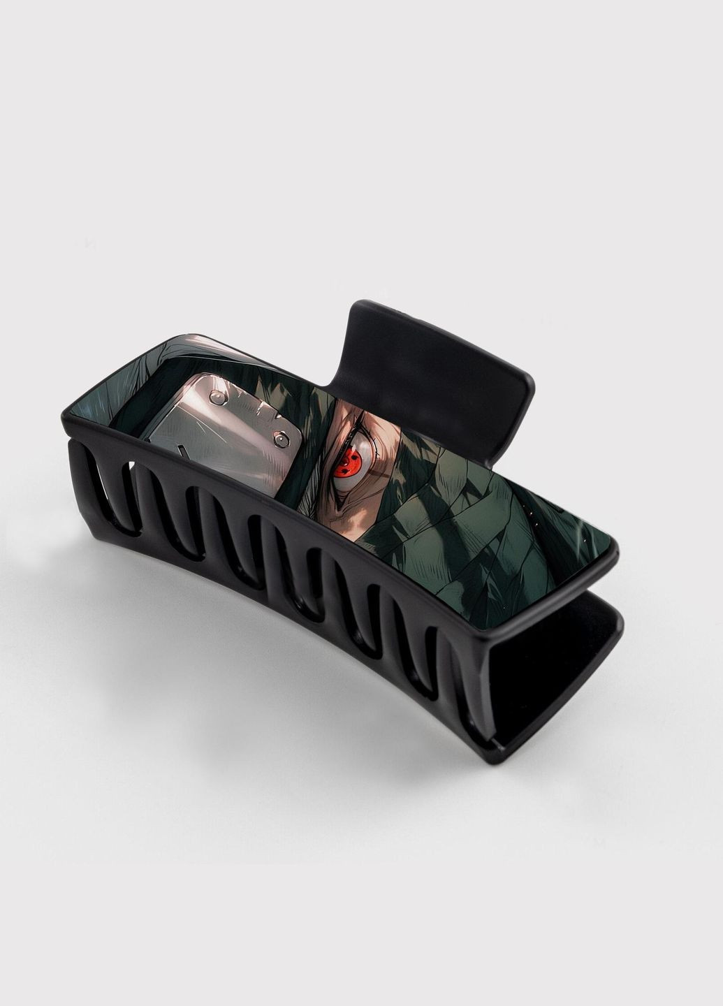 Заколка крабик для волос Аниме Наруто #0011 черный No Brand (315631138)