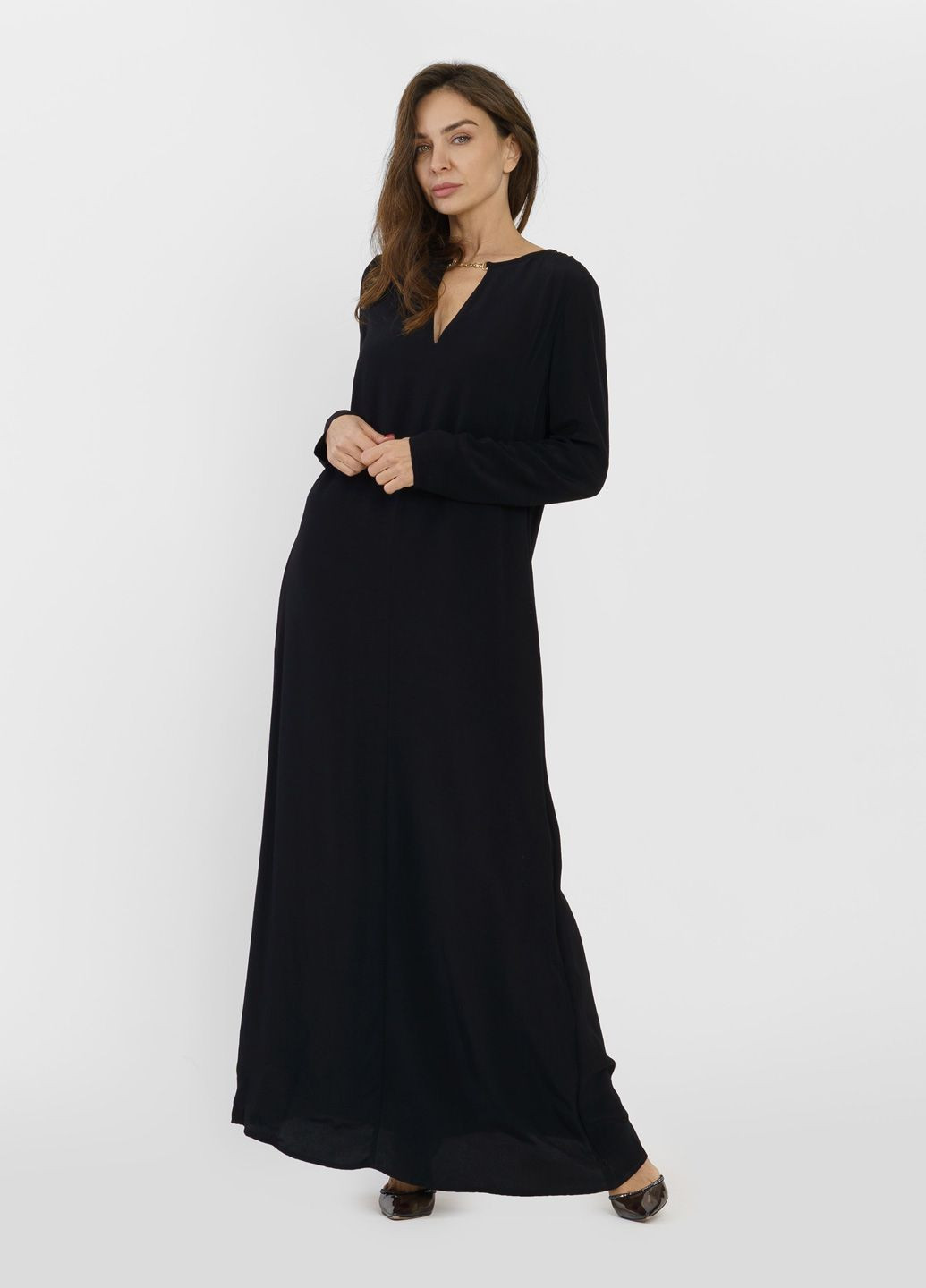 Чорна кежуал сукня Trussardi