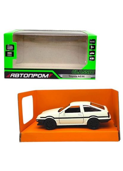 Машинка металева ". Toyota AE86" (БІЛА) АВТОПРОМ (369729577)