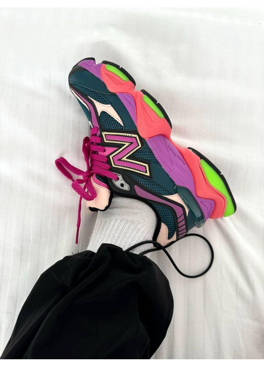 Синій Осінні кросівки чоловічі new balance 9060 purple acid нью беланс 9060 No Brand