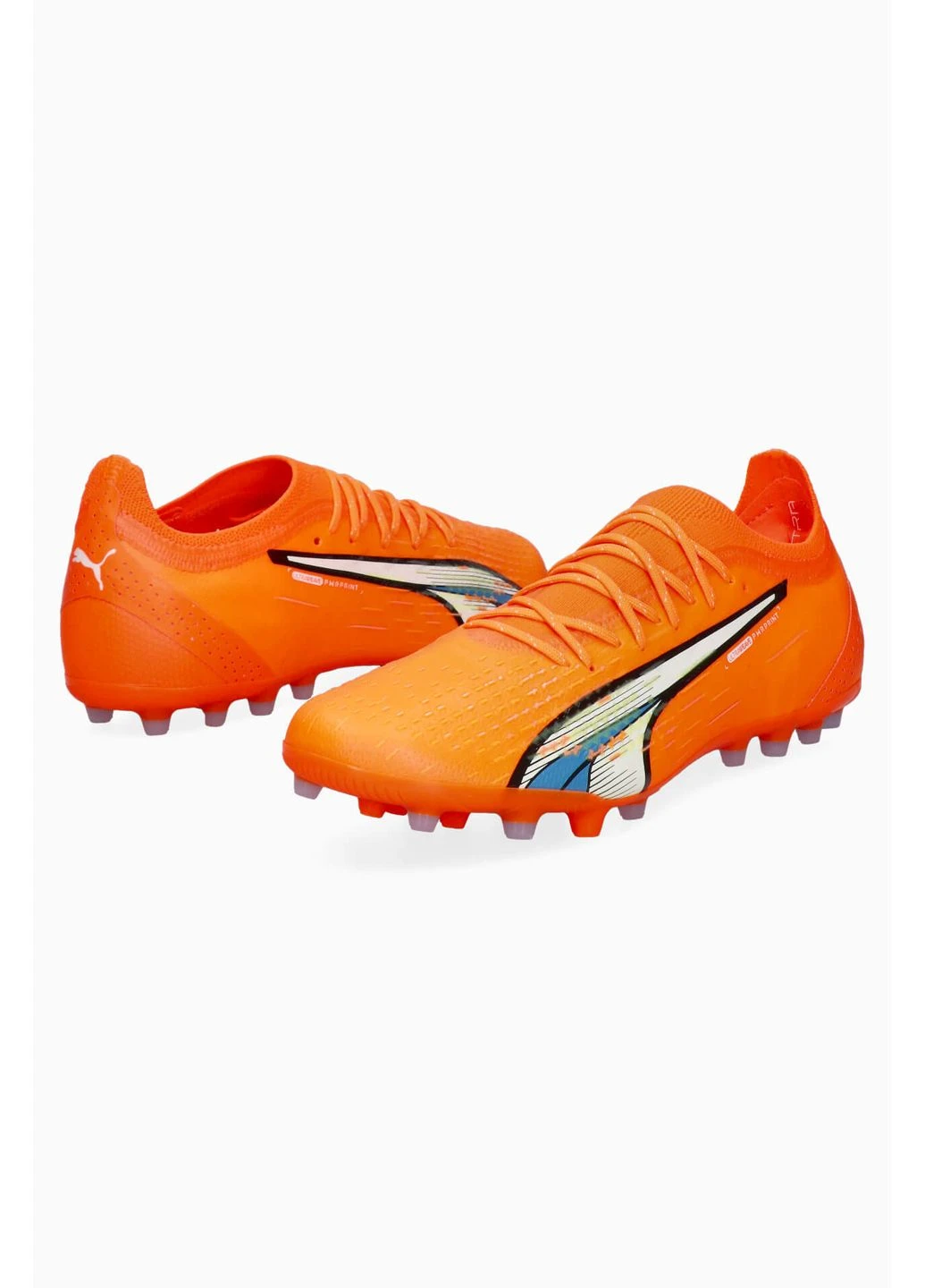 Цветные бутсы ultra ultimate mg orange Puma