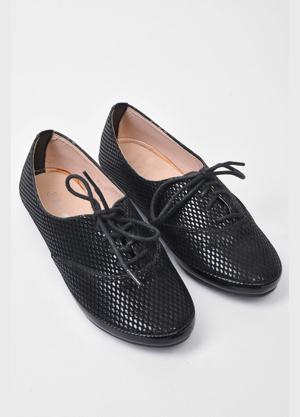Туфлі для дівчинки чорного кольору Let's Shop (294607423)