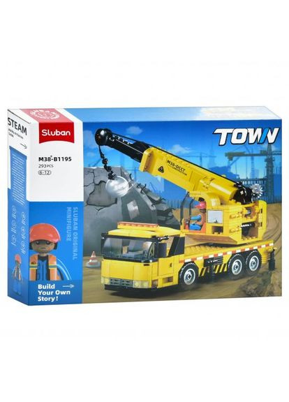 Конструктор игровой Машина M38-B1195 293 детали Sluban (360647566)