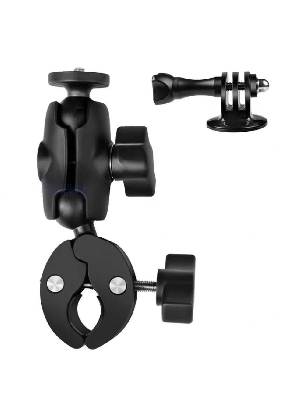 Крепление зажим держатель шарнирный на руль трубу раму с адаптером для экшн камер GoPro 17 см (477818-Prob) Unbranded (300332465)