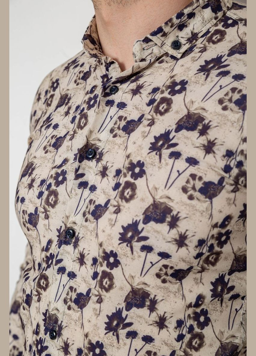 Сорочка чоловіча з принтом Ager 214R1046 (340918187)