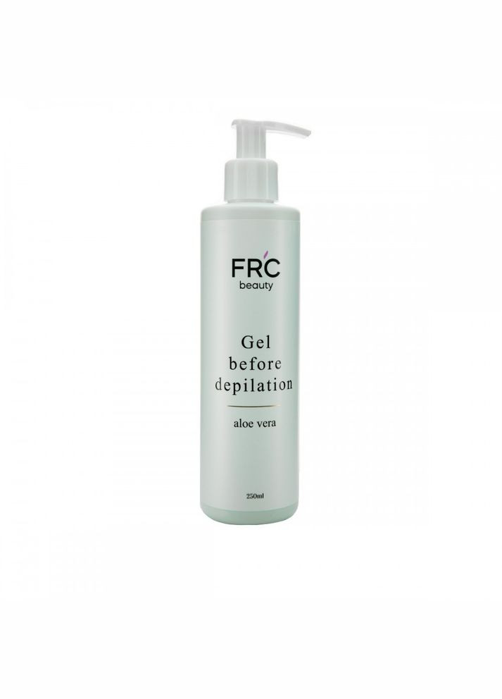 ГЕЛЬ ДО ДЕПІЛЯЦІЇ BEAUTY GEL BEFORE DEPILATION ALOE VERA АЛОЕ ВІРА, 250 МЛ FRC Beauty (336536820)