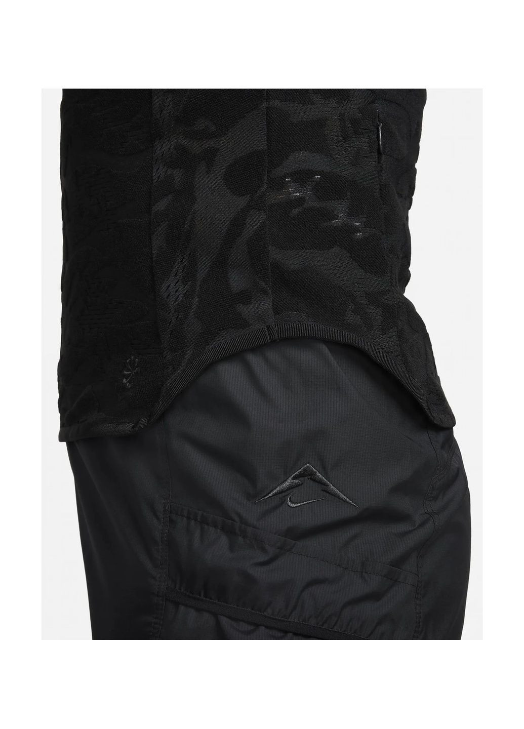 Лонгслив женский 1/4 Dri-Fit Trail Black Nike (365962284)