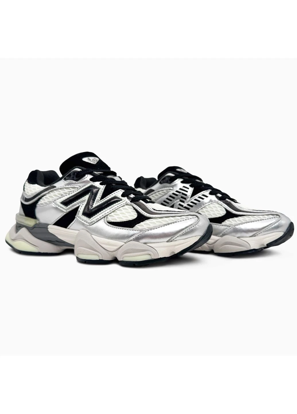 Комбіновані 9060 silver/black демісезон New Balance 198945
