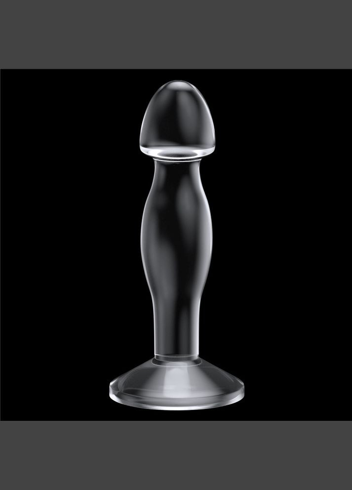Анальний корок — Flawless Clear Prostate Plug 6.5" Drive Clear Lovetoy (322185225)