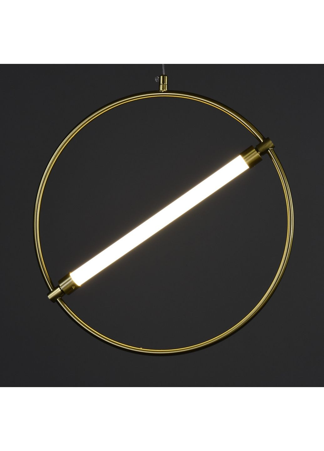 Люстра светодиодная подвесная LED светильник для квартиры на потолок лэд 28256 Латунь 40-180х35х10 см. Sunnysky (365680614)