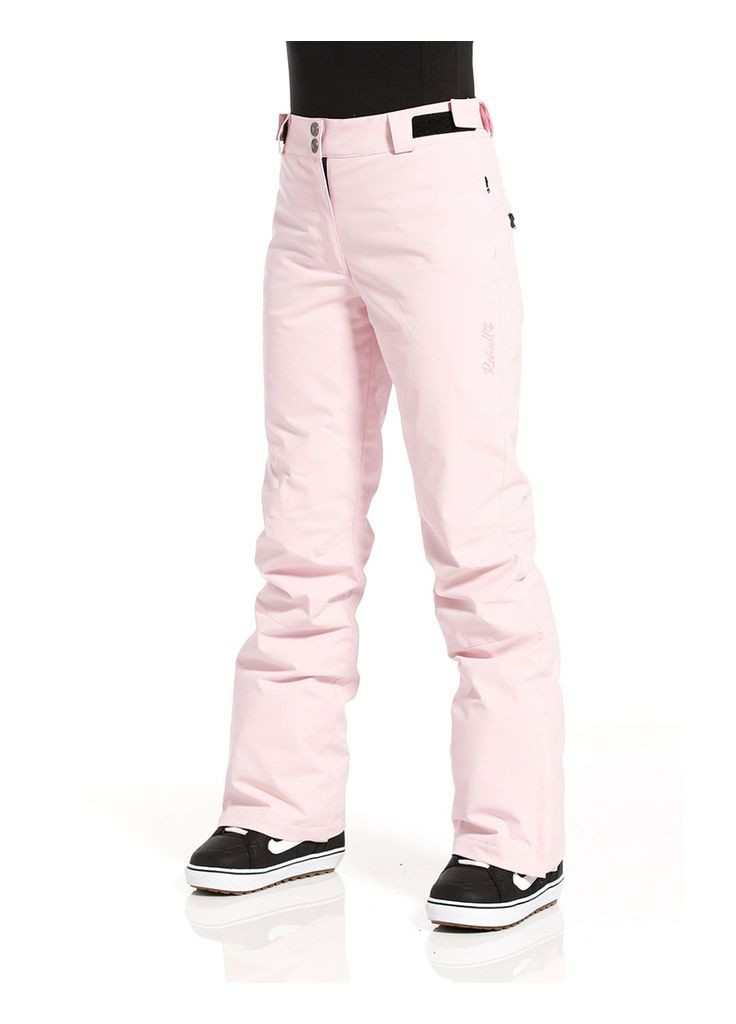 Светло-розовые демисезонные брюки Rehall