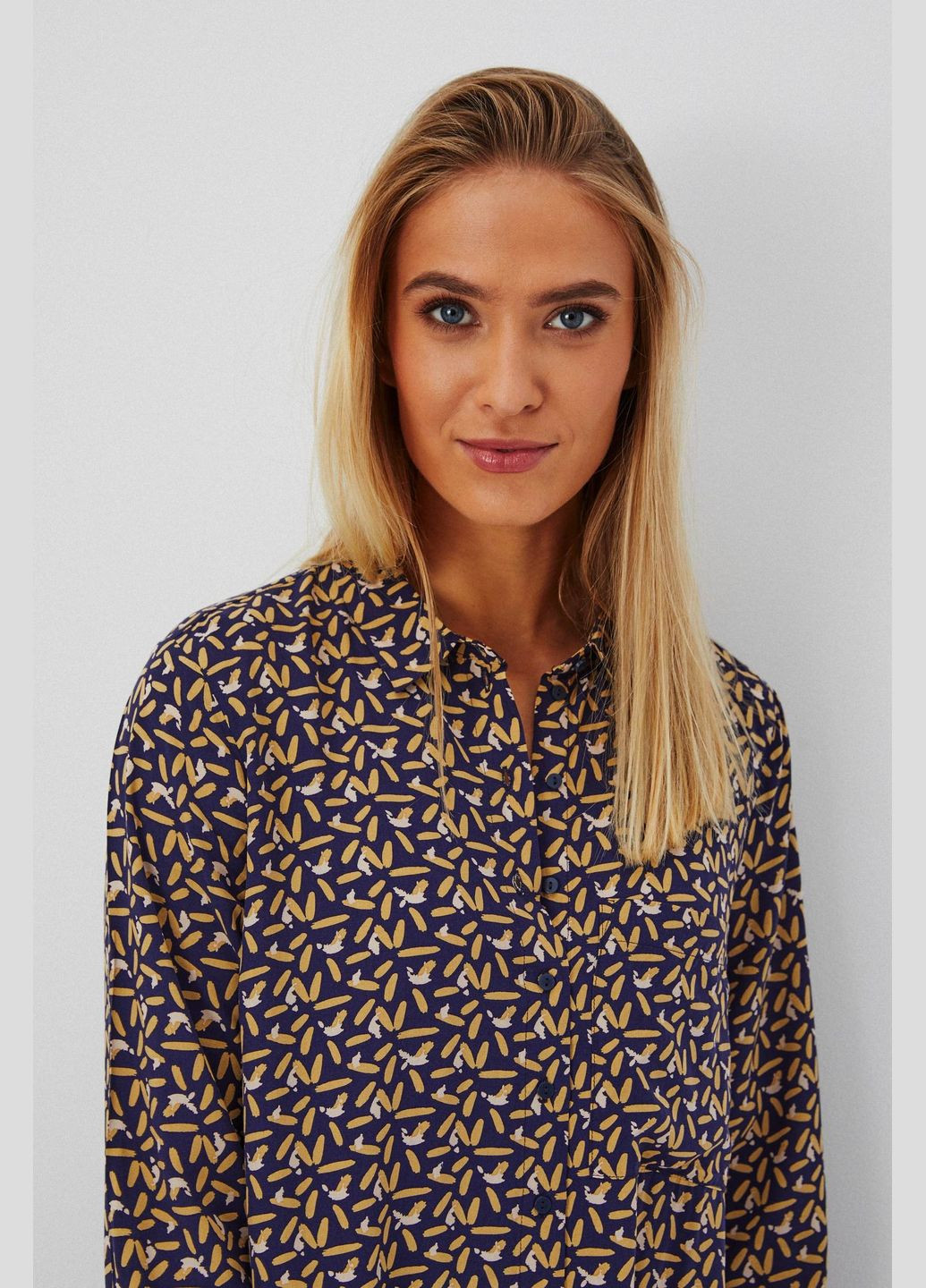 Синее платье Moodo