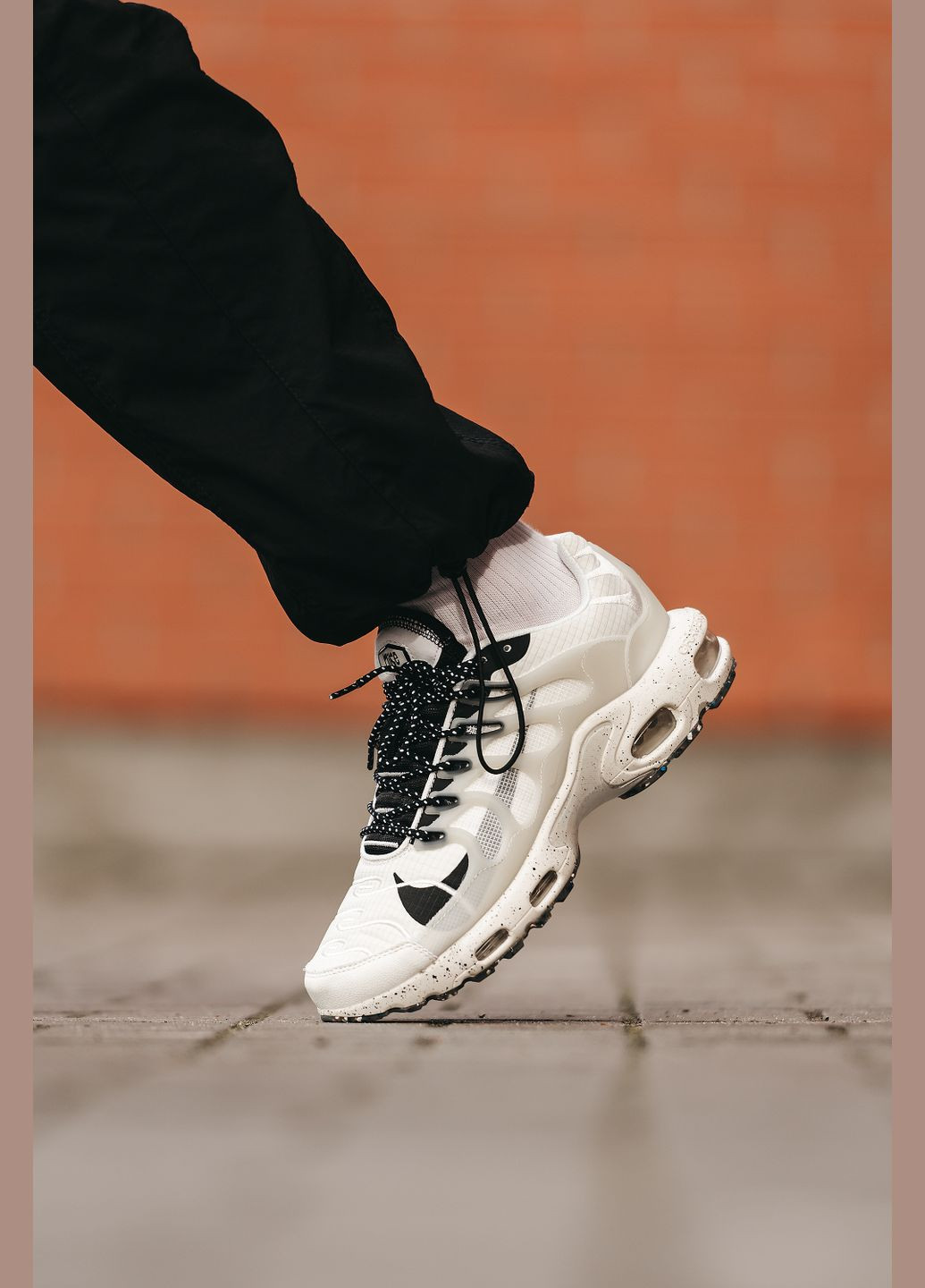 Белые демисезонные кроссовки мужские No Brand