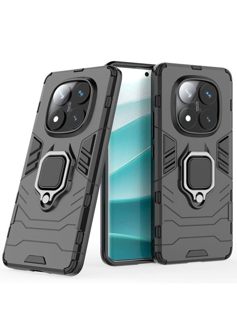 Противоударный чехол Transformer с кольцом для Xiaomi Poco X7 Epik (342395417)