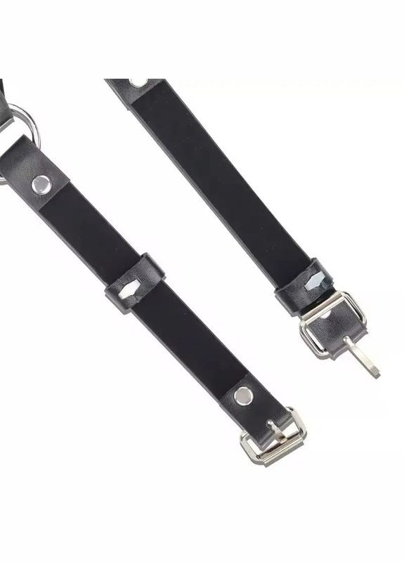 Шкіряна BDSM пов’язка чорна No Brand (316452005)