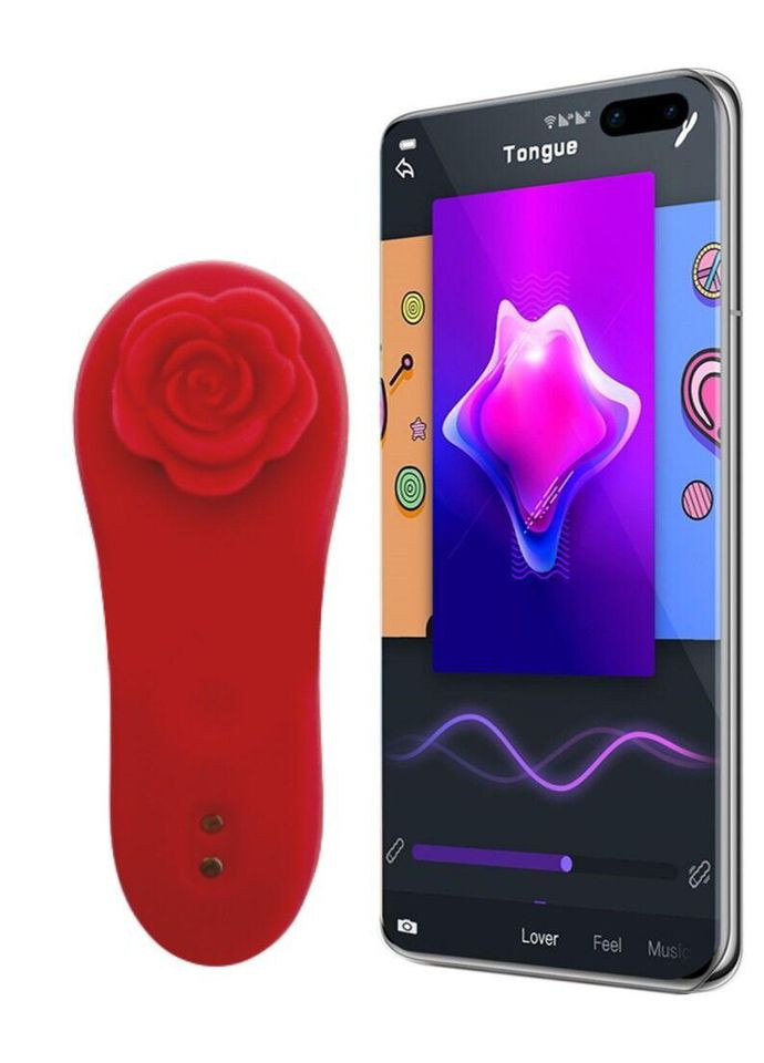 Смарт-вібратор у трусики Fun Town Caleo, надійне кріплення на магніті No Brand (303884910)