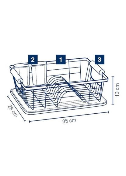 Сушарка для посуду (11713) Kela Rica з ручками 35 х 28 см (366696929)