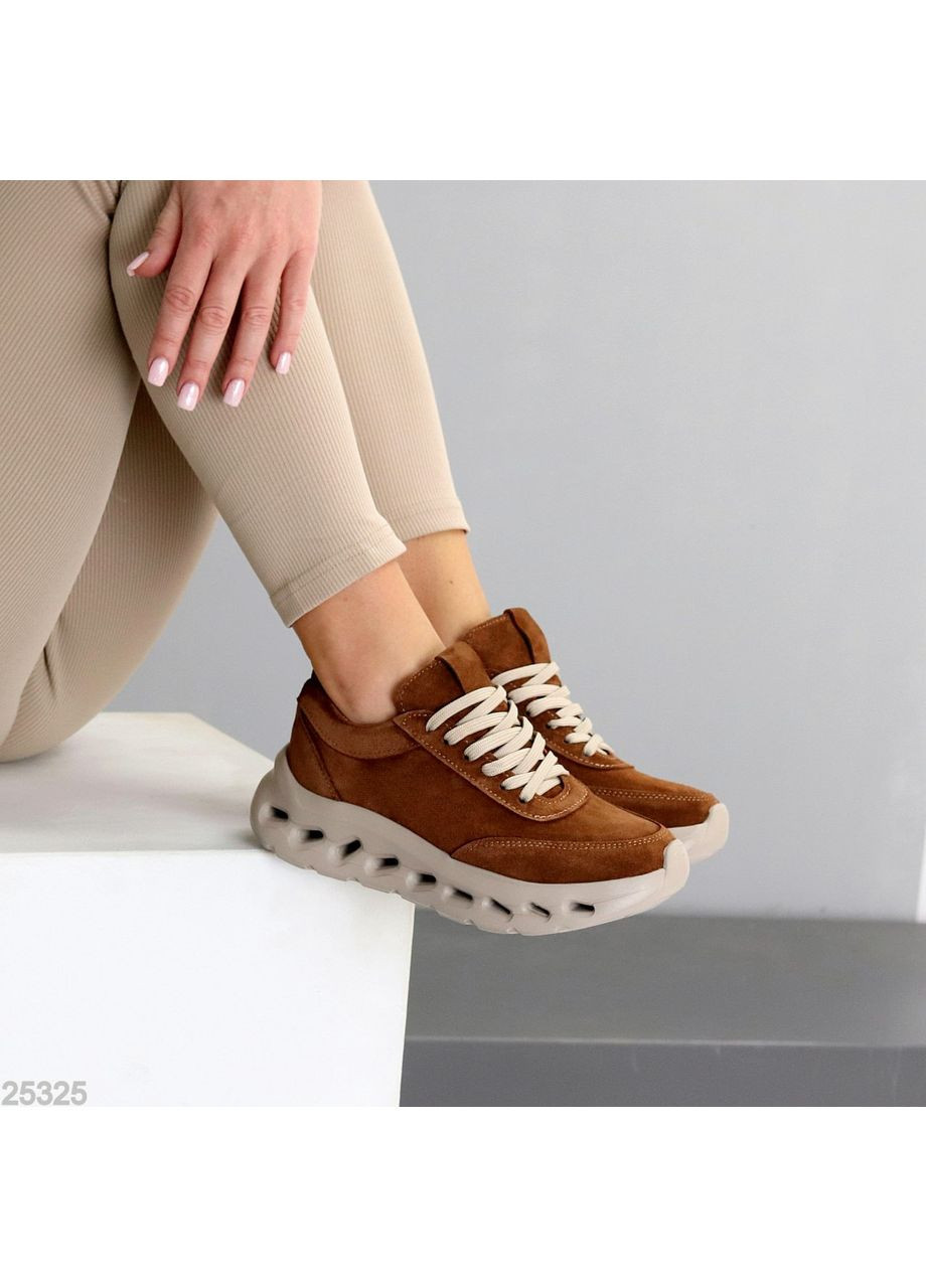 Кроссовки Adisson No Brand рыжие (360753418)