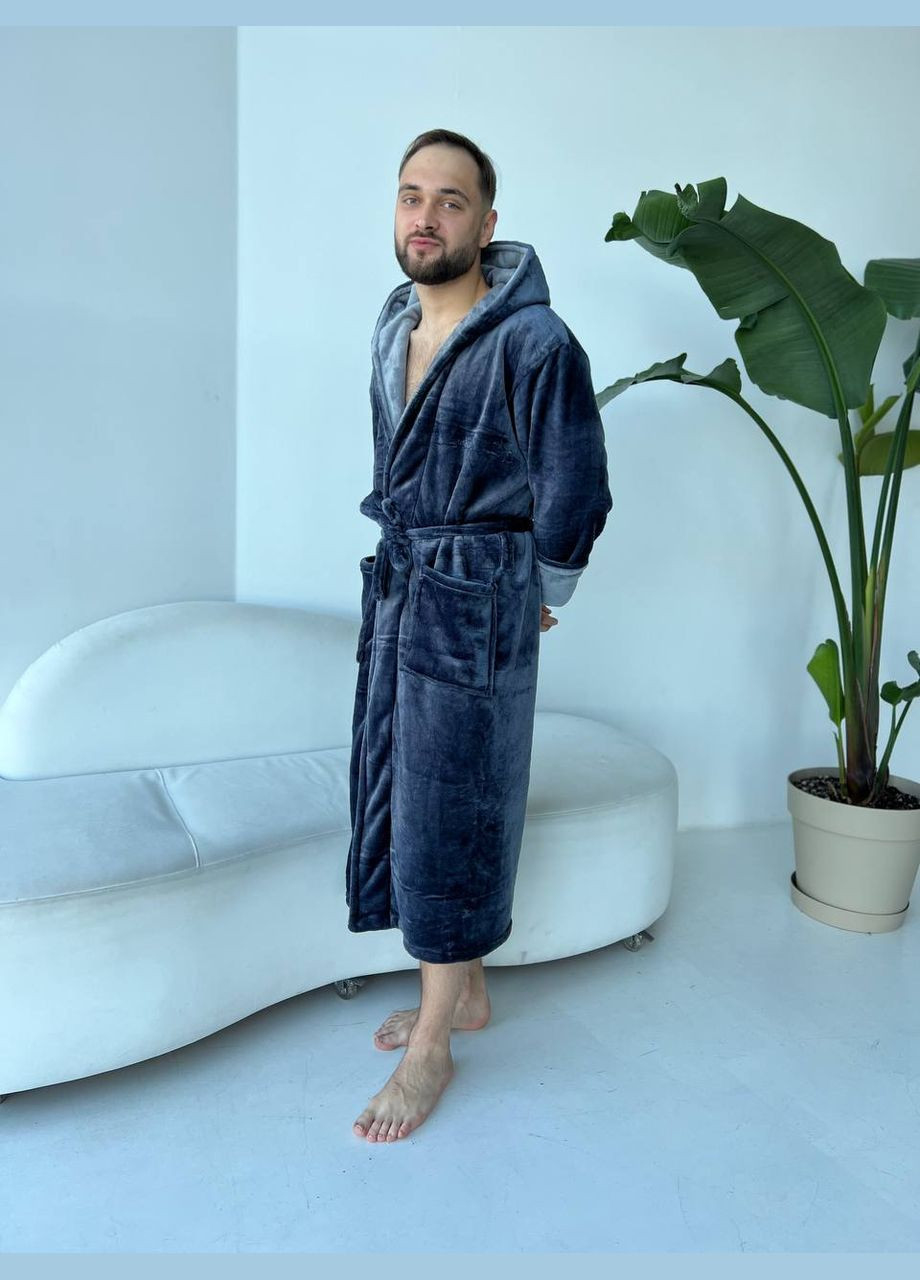 Мʼякий махровий халат з капюшоном Vakko (302457914)