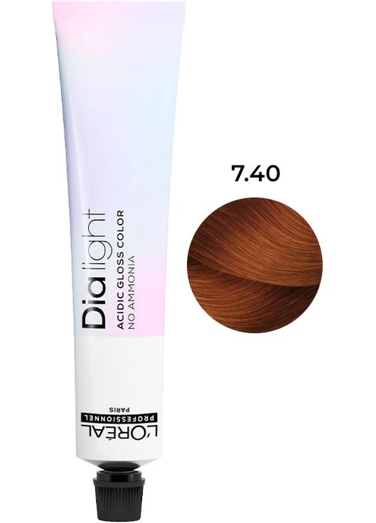 Гель-крем фарба DIA Light 7.40 50 мл L’Oreal Professionnel Paris L'Oreal Professionnel (356175107)