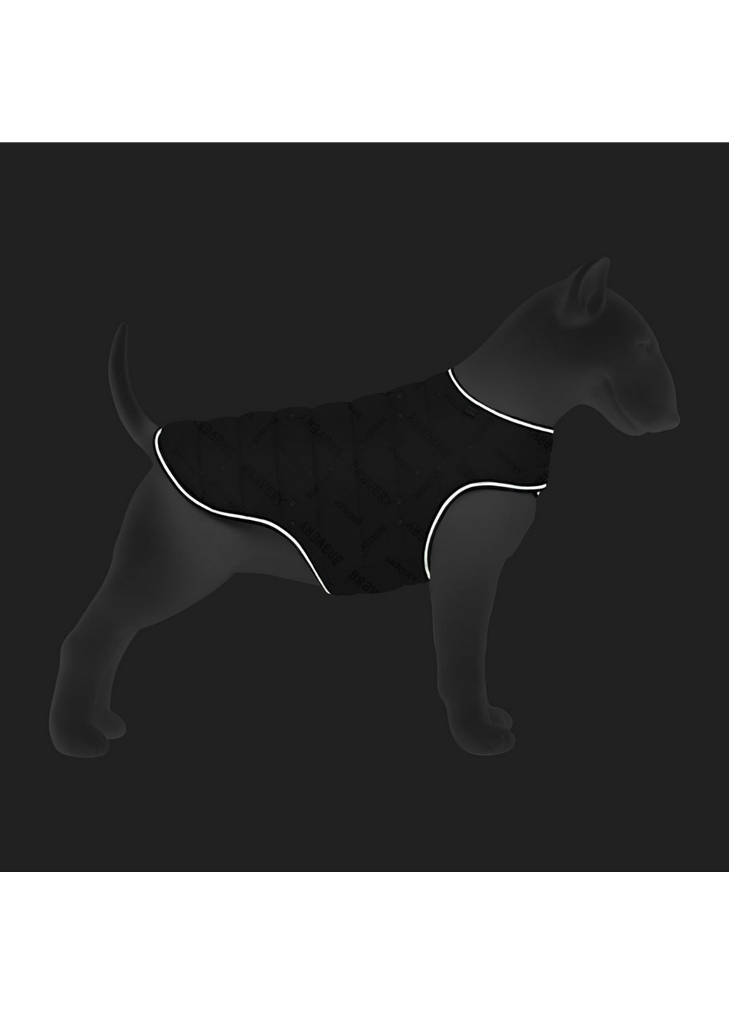Курточка-накидка для собак рисунок "смелость" WAUDOG (282590443)