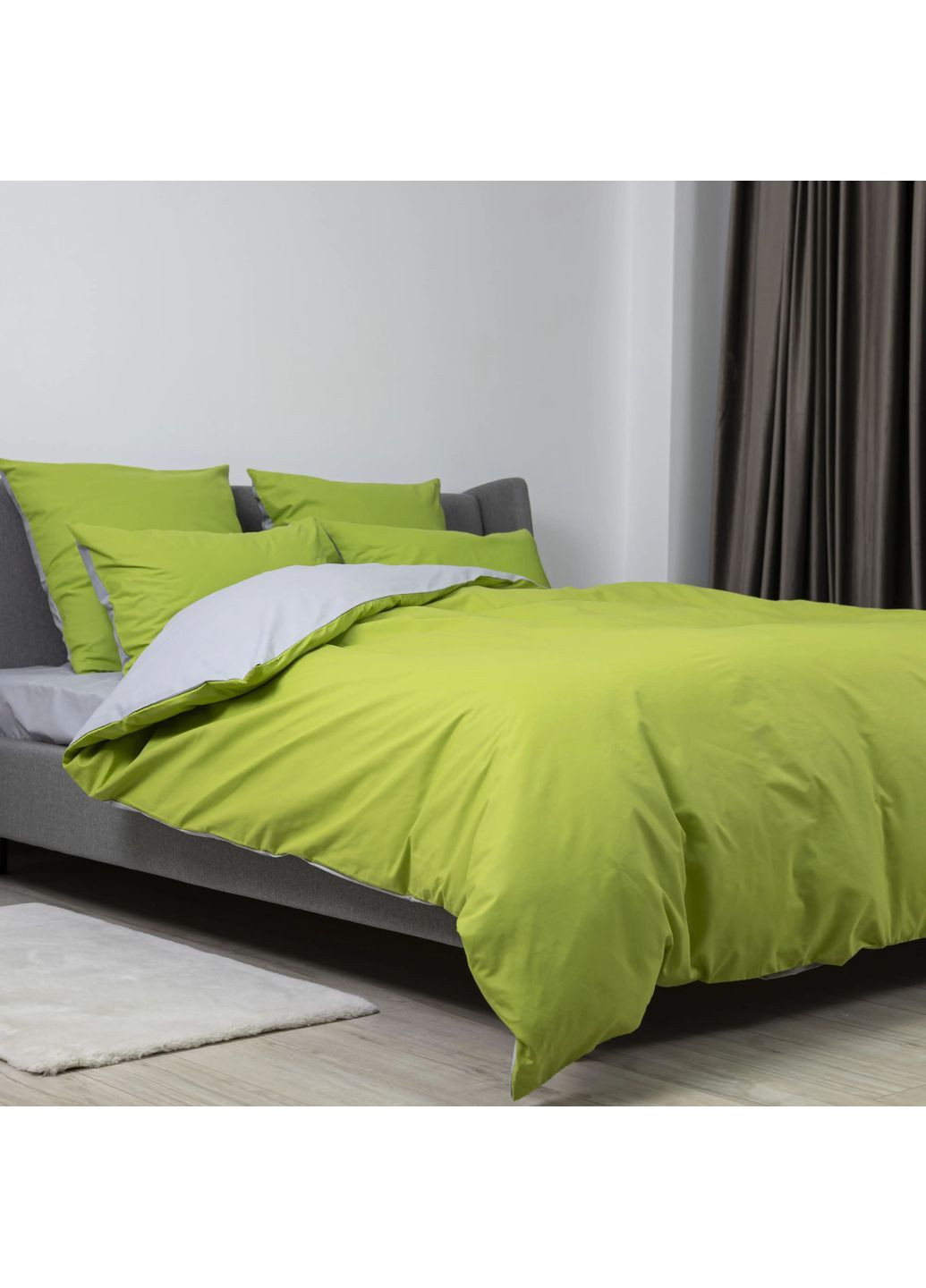 Двуспальный комплект постельного белья с наволочками 50*70 см, 115 гр/м2 Forest Retreat Зеленый (17240180215) ТЕП (364503581)