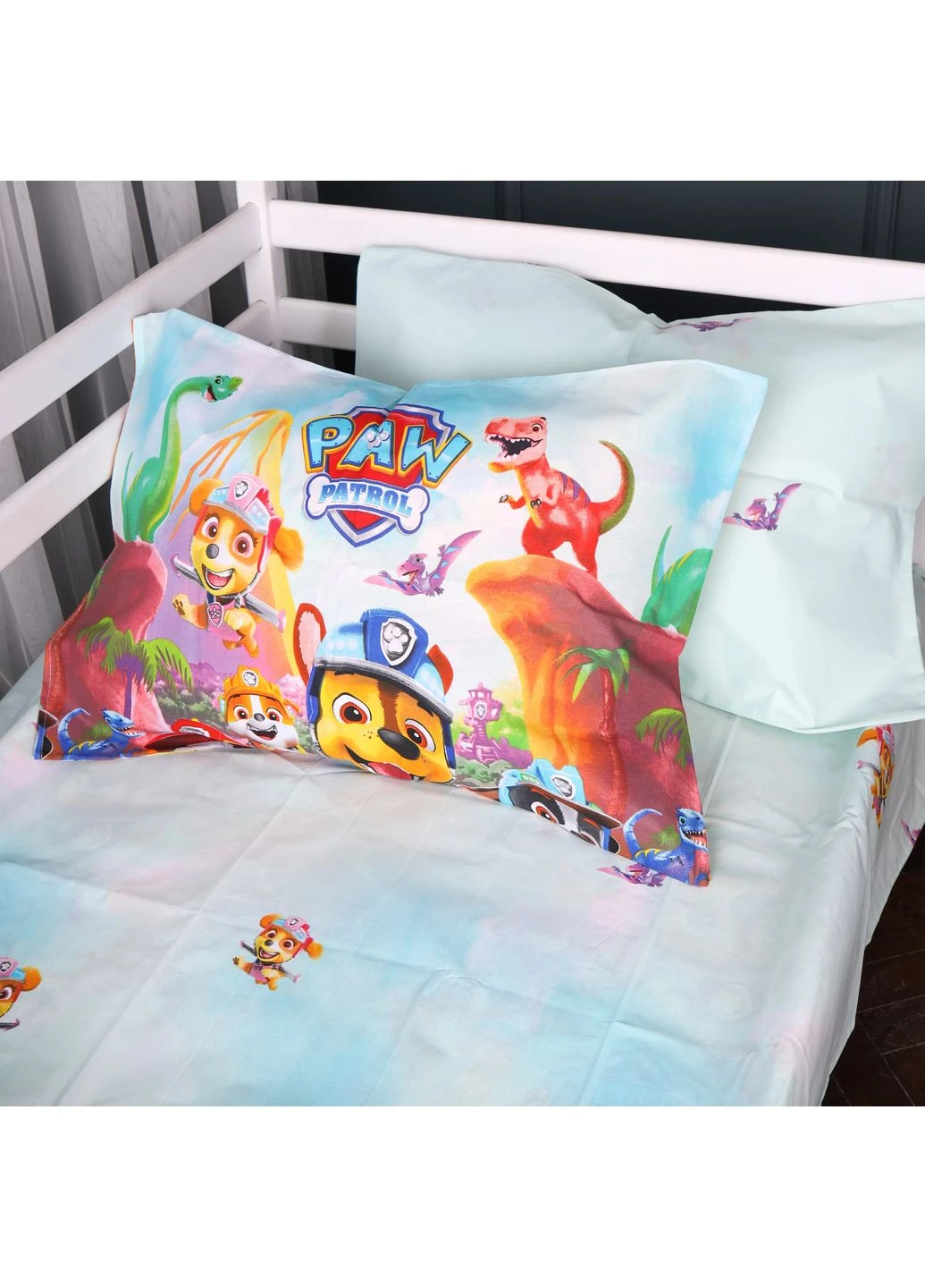 Комплект постільної білизни Ranforce Elite TEENAGER 17-0886 Paw Patrol Wild Полуторний Євро Mirson (399964858)