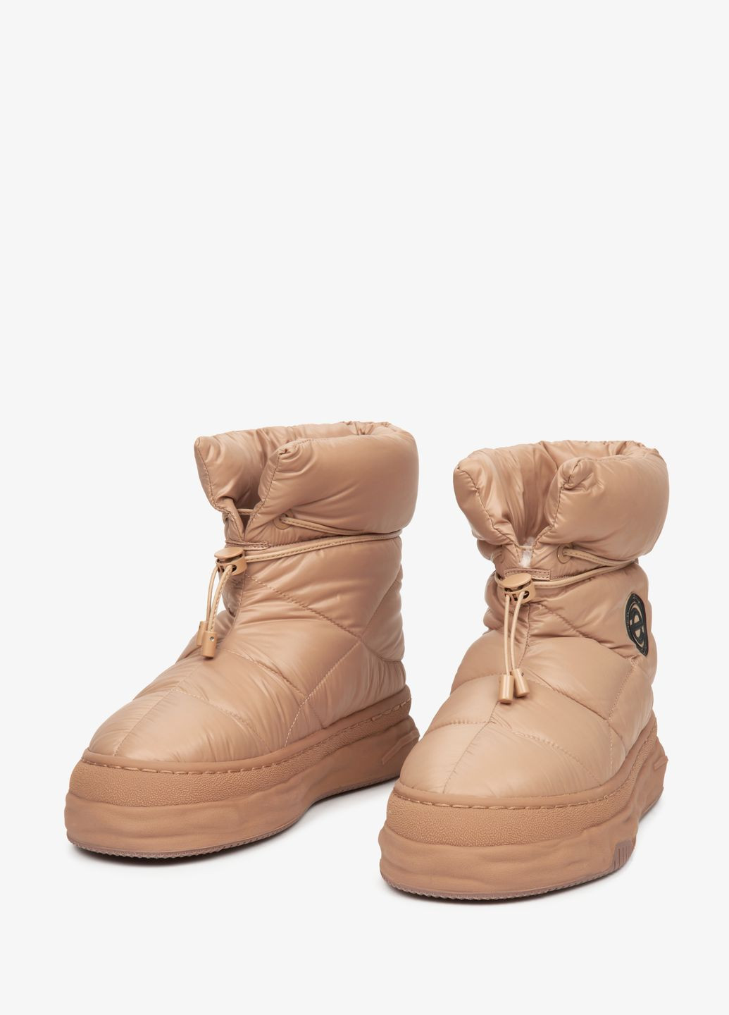 Дутики, колір бежевий Estro (326739472)