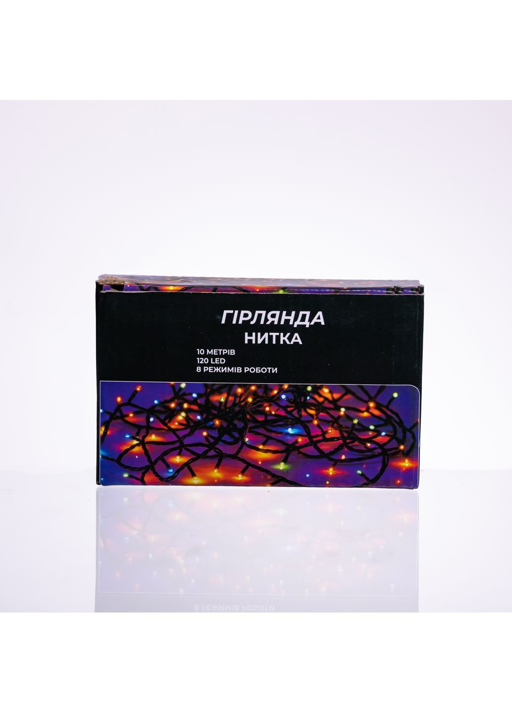 Гірлянда Нитка 120 LED 10 м прозора, білий GarlandoPro W120LED10MWW No Brand (363978500)