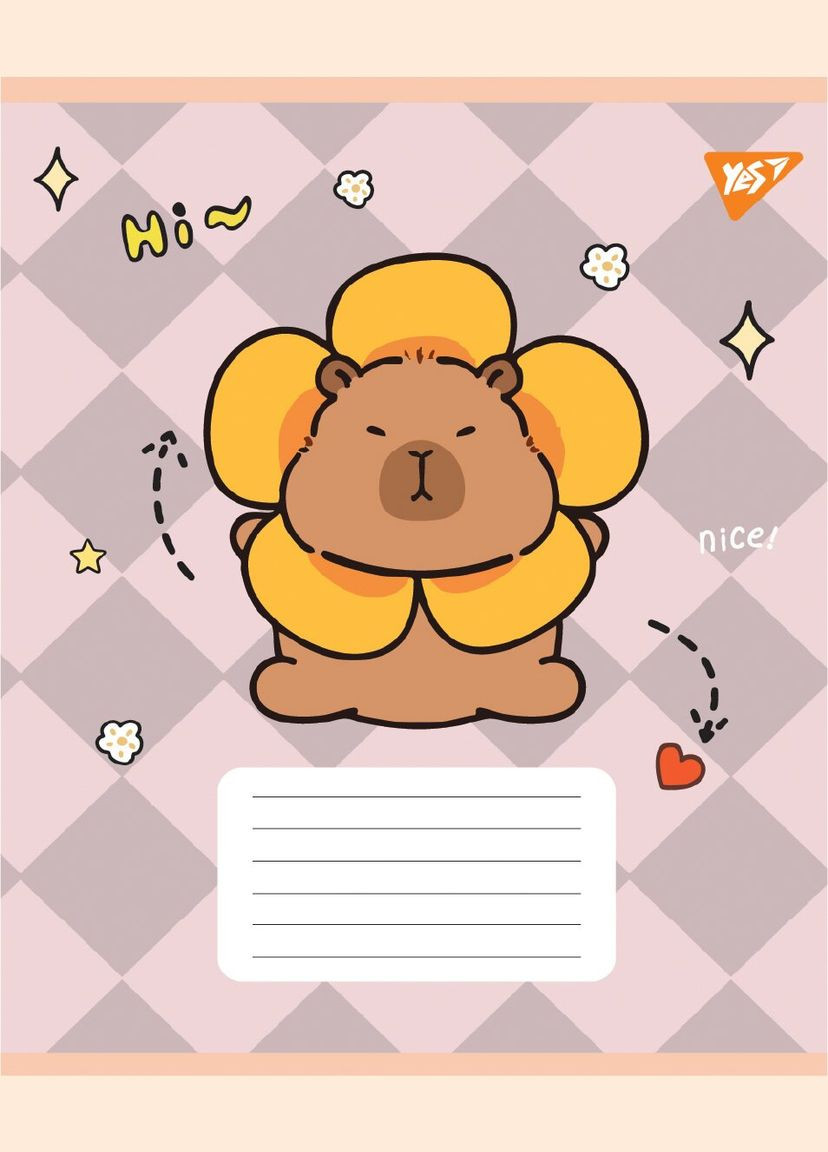 Тетрадь ученическая Капибара Capy Tay 767802 18 л. shop (4823092295958) Yes (339108195)