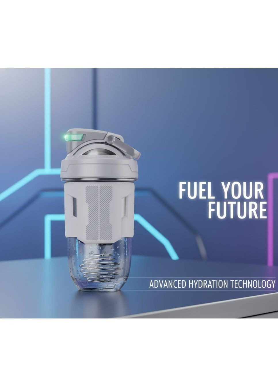 Качественный тритановый шейкер 700 мл для фитнеса. Светло TKK (303925280)