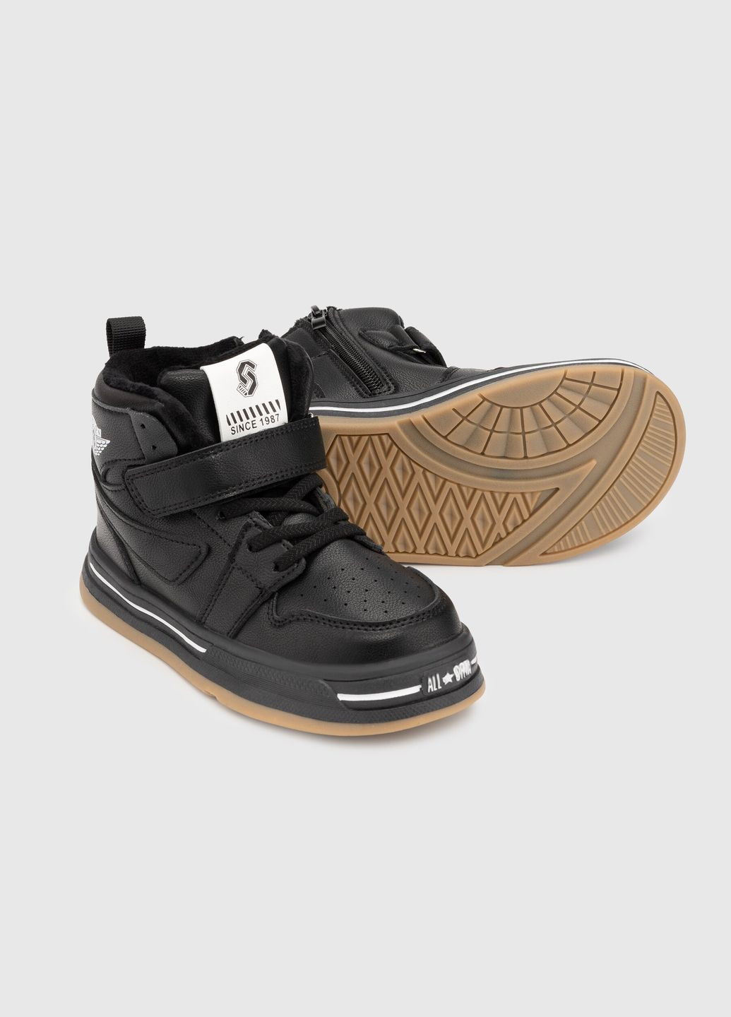 Черные повседневные зимние ботинки 40-3a черный (2000989903406d)(sn) shop (2000989903406) Stepln