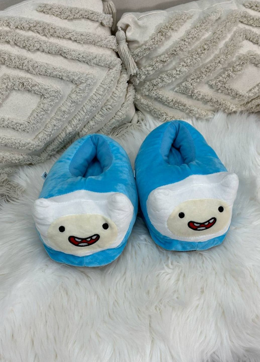 Жіночі тапочки Фін Час Пригод плюшеві з антиковзною підошвою My Kigu (369774658)