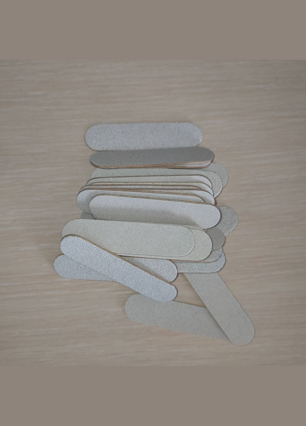 Набор мини пилочек для ногтей 10 штук 180/240 грит 6,5 см Фурман Пряма (323165050)