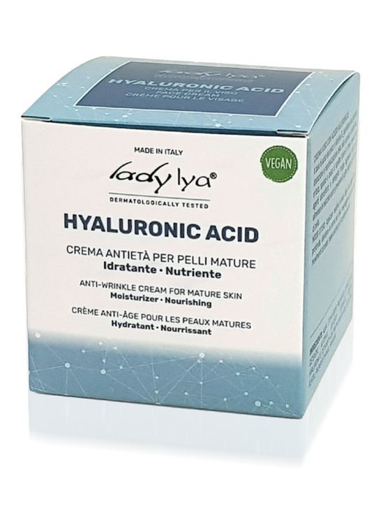 Крем для обличчя Регенеруючий з гіалуроновою кислотою, 50мл Lady Lya hyaluronic acid face cream (292408435)