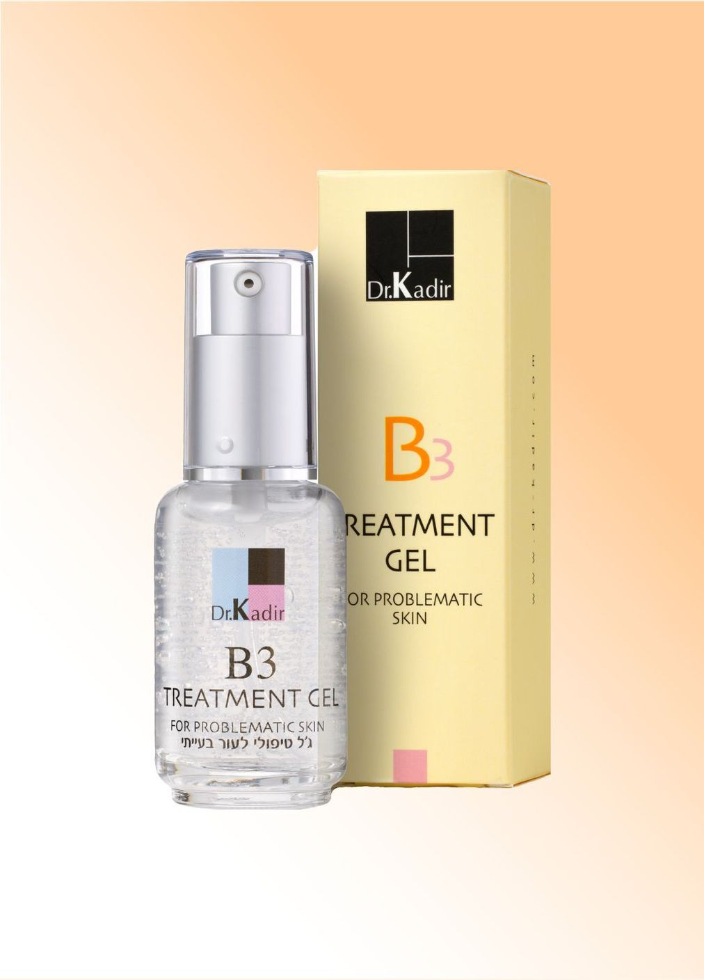 Лечебный гель для проблемной кожи Dr.Kadir B3 Treatment Gel for Problematic Skin 30 мл Dr. Kadir лечение акне, очищение (314933434)