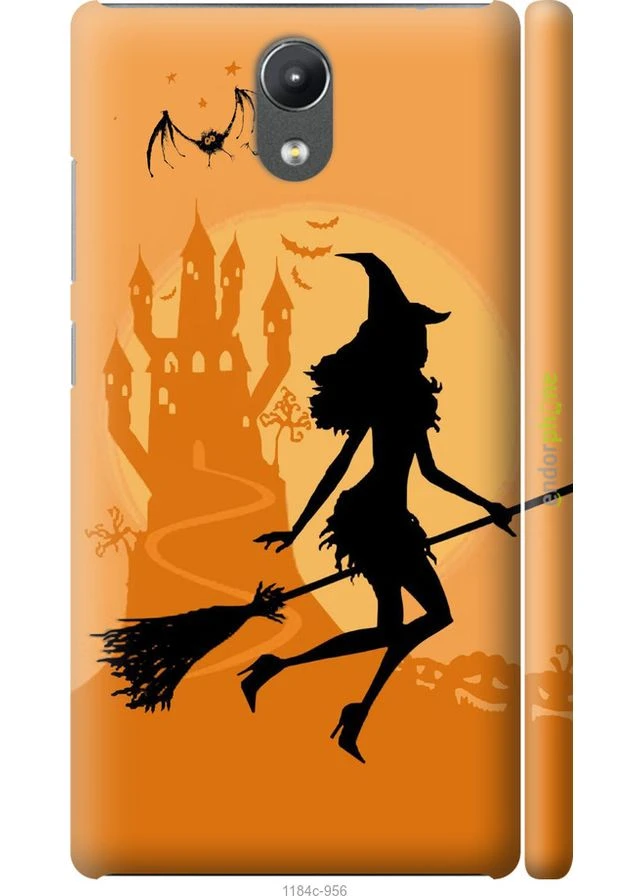 Чехол на Lenovo Phab 2 Ведьма на метле "1184m-956-70447" Endorphone (365733796)