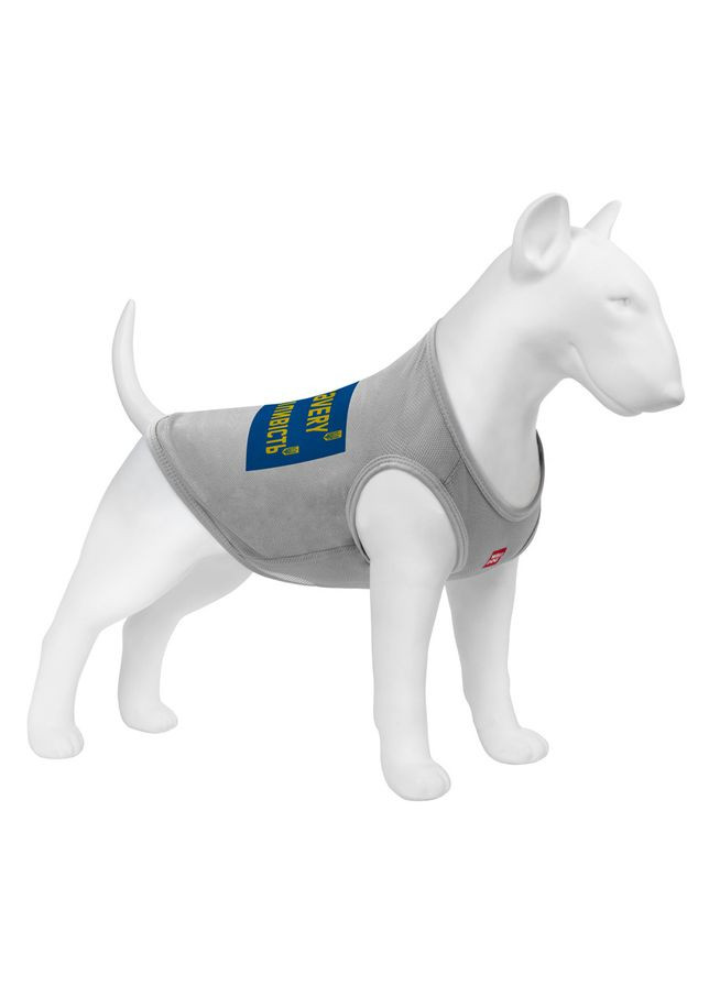 Майка для собак Clothes рисунок "Самость", сетка,, B 26-29 см, C 16-19 см WAUDOG (363200923)