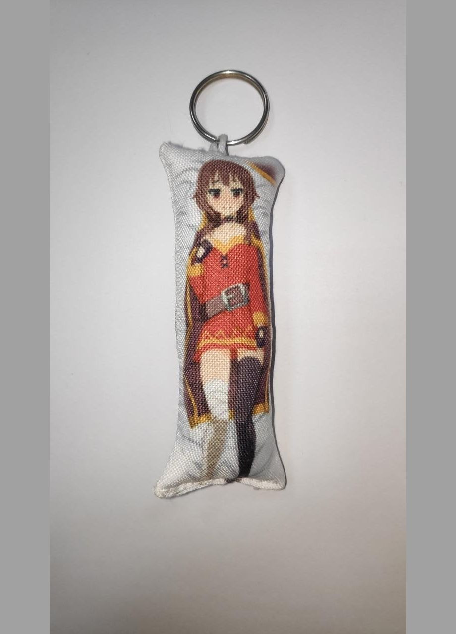 Брелок мини-дакимакура аниме Мегумин двухсторонний 4х10 см (br0011) No Brand (326997145)