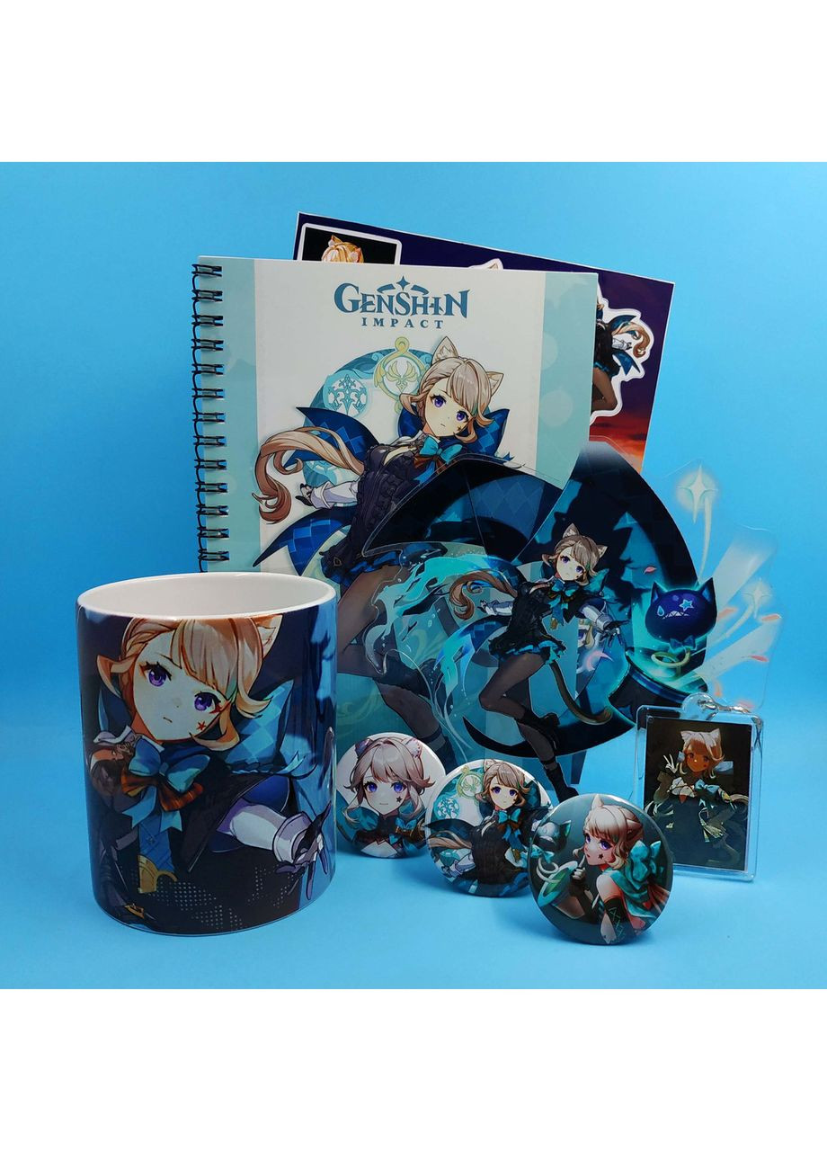 Коллекционный Бокс Линетт с чашкой из Геншин Импакт No Brand (348357684)