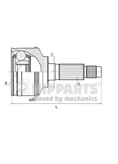 ШРУС Nipparts (366171439)