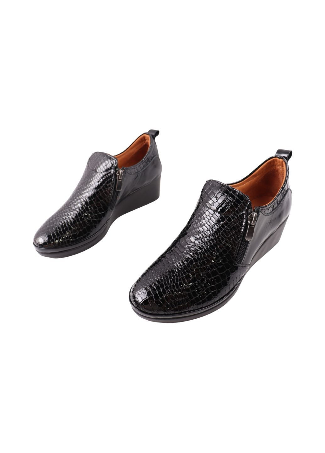 Kesim Туфли женские черные натуральная лаковая кожа черный з, турция — (302228733)