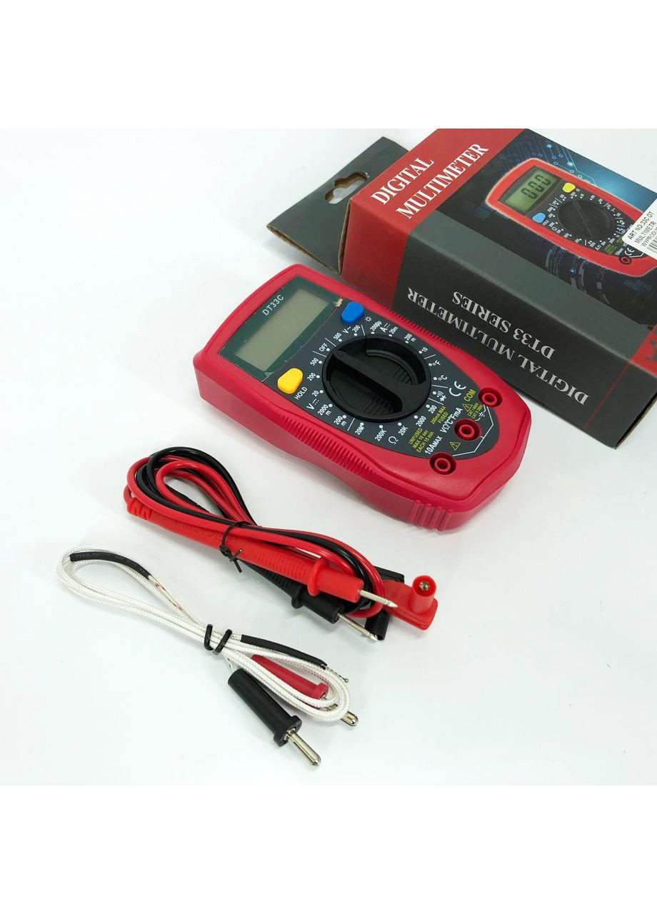 Електронний тестер мультиметр 33 C DT, Електронний мультиметр, Мультиметр AF-868 індикатор напруги Digital (352770248)
