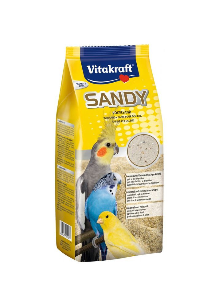 Песок для птиц Sandy Vogelsand, 2,5 кг Vitakraft (292259983)