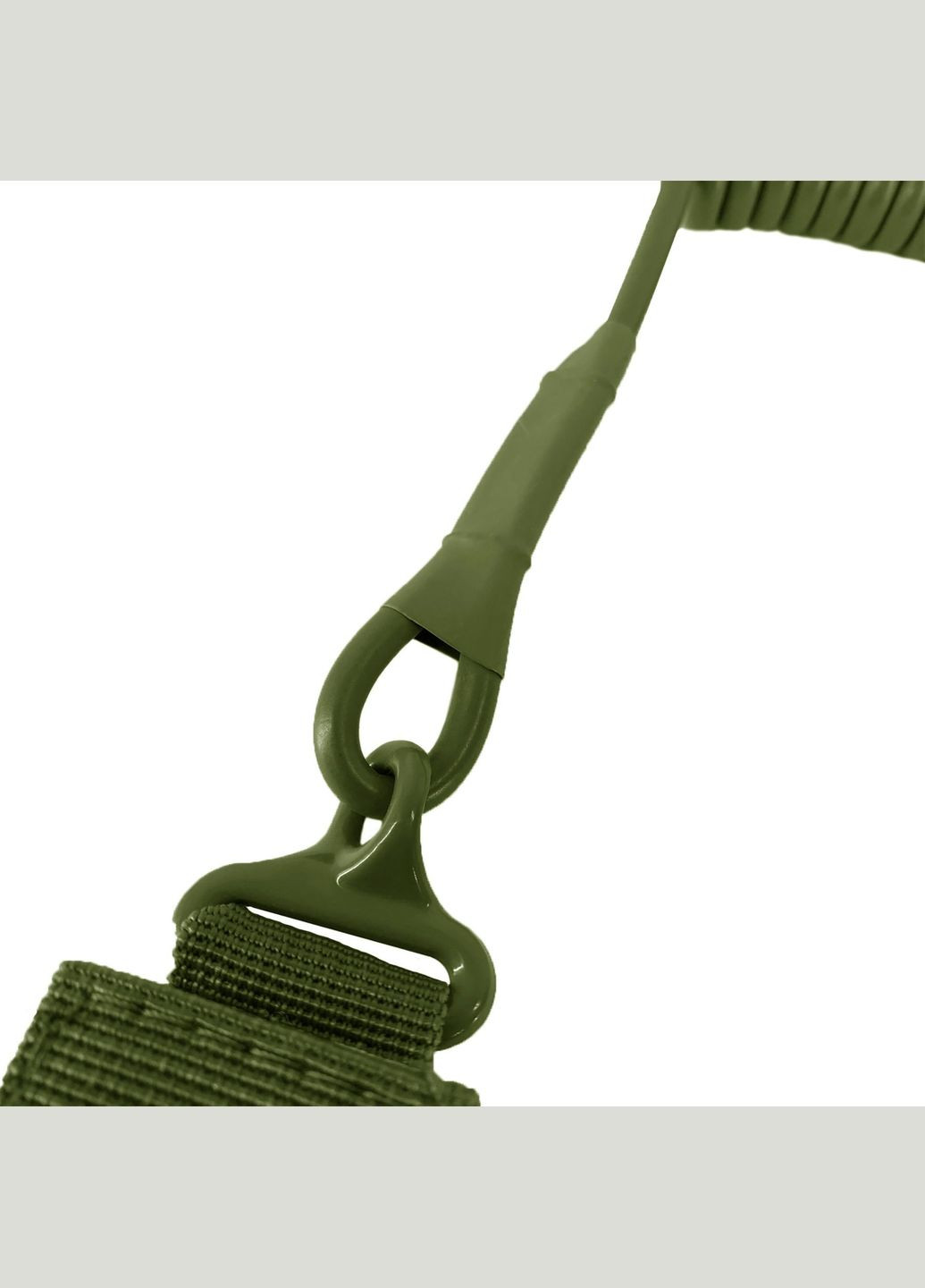 Страховочный шнур для пистолета Липучка-Карабин, Olive Vik-Tailor (315880356)